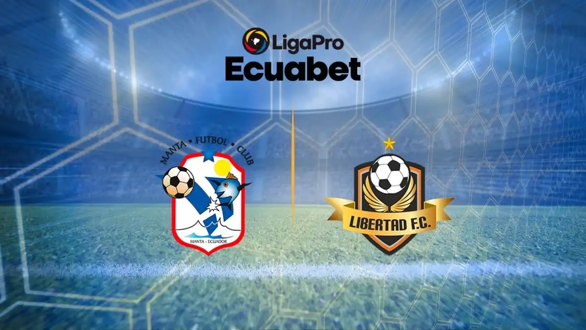 Manta vs Libertad, por la LigaPro: día, hora y cómo verlo por TV 22 Enterate de todos los detalles del partido entre Manta vs. Libertad por la LigaPro 2026: horario confirmado, canales de TV y cómo llegan los equipos.