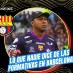 El vacío en la cantera torera: Máximo Banguera cuestiona la gestión de formativas en Barcelona 4 Máximo Banguera cuestiona la gestión de las formativas de Barcelona SC y advierte sobre la presión que sufren los juveniles en el equipo de César Farías.