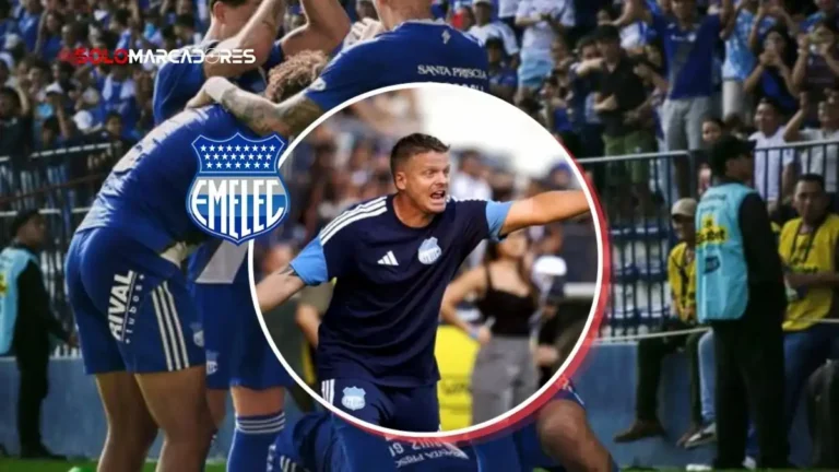 Cristian Nasuti analizó la victoria de Emelec ante Macará por la LigaPro y envió un mensaje claro sobre la evolución futbolística del Bombillo.