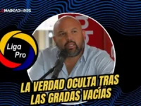 Miguel Ángel Loor responde a las críticas por la baja asistencia en la LigaPro.