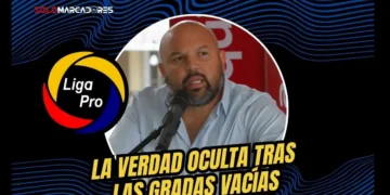Miguel Ángel Loor responde a las críticas por la baja asistencia en la LigaPro.