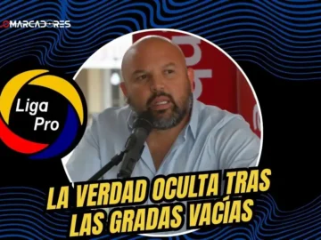 Miguel Ángel Loor responde a las críticas por la baja asistencia en la LigaPro.