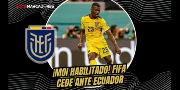 FIFA concede amnistía a Moisés Caicedo. El volante de La Tri podrá jugar el debut del Mundial 2026 ante Costa de Marfil tras las gestiones de la FEF.
