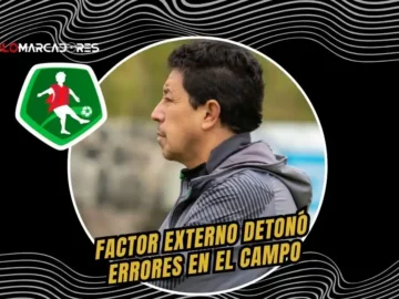 Paúl Vélez analiza la derrota de Mushuc Runa ante Leones FC y acusa que el ultimátum de Luis Chango generó una ansiedad insostenible en sus jugadores.