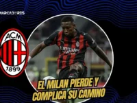 Pervis Estupiñán volvió al once inicial del Milan tras dos meses, pero el equipo cayó 0-2 ante Sassuolo.