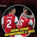 ¡Locura en Londres! El video del festejo de Piero Hincapié y el Arsenal al coronarse campeones de la Premier League 3 El Arsenal rompió la sequía de 22 años y es campeón de la Premier League. Mira el video del festejo de Piero Hincapié tras el tropiezo del Manchester City.