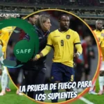 Beccacece agita la pizarra: la posible alineación de la Selección de Ecuador contra Arabia Saudita 4 Esta es la posible alineación de la Selección de Ecuador que prepara Sebastián Beccacece para el amistoso internacional frente a Arabia Saudita.