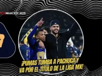 Pumas resistió ante Pachuca y definirá el título de la Liga MX contra Cruz Azul 5 Pedro Vite en la disputa del balón durante el partido entre Pumas y Pachuca por la semifinal de la Liga MX.