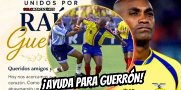 Raúl Guerrón lucha por su vida: el histórico mundialista de La Tri necesita una cirugía urgente 1 El ex mundialista con la Selección de Ecuador, Raúl Guerrón, requiere una costosa cirugía por tumores en el estómago. Conozca cómo ayudar en la colecta.