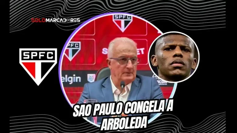 Sao Paulo confirmó que Robert Arboleda entrenará por separado tras desaparecer 30 días. Rui Costa y Dorival Junior definieron el futuro del central.