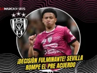 El giro inesperado Sevilla rompe el preacuerdo con Independiente del Valle por Patrik Mercado 5 Sevilla canceló la compra de Patrik Mercado por seis millones de euros debido a su lesión de rodilla. Duro golpe para Independiente del Valle.