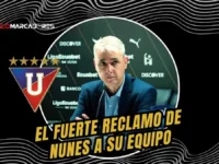 Tiago Nunes confesó que "no le gustó nada" el rendimiento de Liga de Quito tras vencer a Guayaquil City.