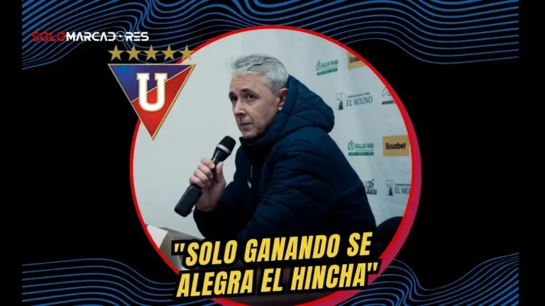 Tiago Nunes analiza la victoria de Liga de Quito ante Mushuc Runa, defiende a Deyverson y revela la clave para calmar las críticas de la hinchada alba.