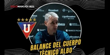 Tiago Nunes analizó el triunfo de Liga de Quito ante Técnico Universitario. Destacó el peso de la camiseta, el volumen de juego y la adaptación del plantel.