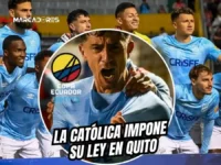 Universidad Católica impone su jerarquía ante El Nacional y avanza firme en la Copa Ecuador 8 Universidad Católica venció 4-1 a El Nacional en el Gonzalo Pozo Ripalda y clasificó a los octavos de final de la Copa Ecuador 2026.
