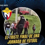 Graves incidentes de violencia en El Nacional tras perder ante Gualaceo. Hinchas se enfrentaron con machetes y piedras fuera del estadio.