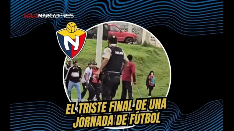 Graves incidentes de violencia en El Nacional tras perder ante Gualaceo. Hinchas se enfrentaron con machetes y piedras fuera del estadio.