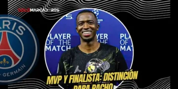 Willian Pacho fue elegido figura ante el Bayern Munich. El ecuatoriano jugará su segunda final de Champions League en Budapest tras cumplir 100 partidos con el PSG.