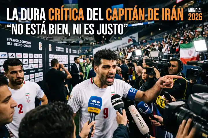 El calvario de Irán en el Mundial 2026: Mehdi Taremi estalla contra la FIFA 23 Mehdi Taremi, capitán de Irán, estalló contra la FIFA tras el empate ante Egipto por las duras restricciones que los obligan a concentrar en Tijuana.