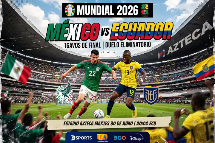 Batalla en el Azteca: El firme reclamo de Ecuador ante el hostigamiento en México 24 La FEF emite un enérgico comunicado tras el ruidazo de hinchas locales en el hotel de La Tri. Ecuador siempre responderá en la cancha este martes.