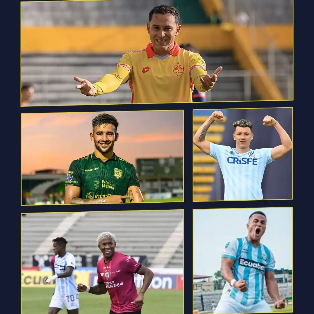 Goleadores al rojo vivo: cinco artilleros se disputan la cima de la LigaPro 23 La tabla de goleadores de la LigaPro 2026 queda al rojo vivo tras 16 fechas. Revisa los cinco delanteros que lideran la punta antes del Mundial.