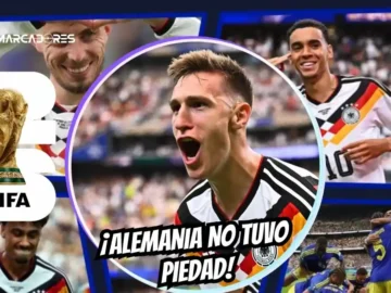 Alemania aplastó 7-1 a Curazao en el debut del Grupo E del Mundial. Doblete de Havertz y alerta máxima para Ecuador antes de su cruce el 25 de junio.