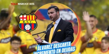 La verdad de Antonio Álvarez: Allen Obando, la deuda real y el futuro de Barcelona SC 2 Antonio Álvarez detalla la verdad sobre el traspaso de Allen Obando al Atlético de Madrid, la reducción de la deuda y el interés de compra de Barcelona SC.