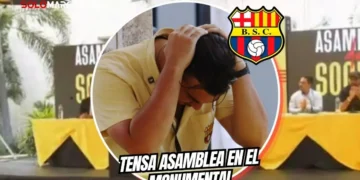 Antonio Álvarez reconoció sus errores ante los socios de Barcelona SC, se disculpó por sus frases polémicas y descartó renunciar a la presidencia.