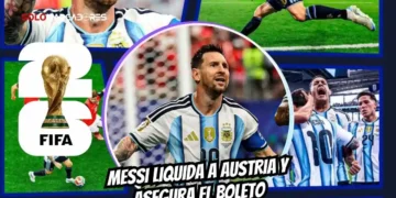 Messi se viste de héroe en Dallas: doblete y boleto asegurado para la Albiceleste 4 Con un doblete de Lionel Messi, Argentina derrotó 2-0 a Austria en Dallas y selló su clasificación a la próxima ronda del Mundial 2026.