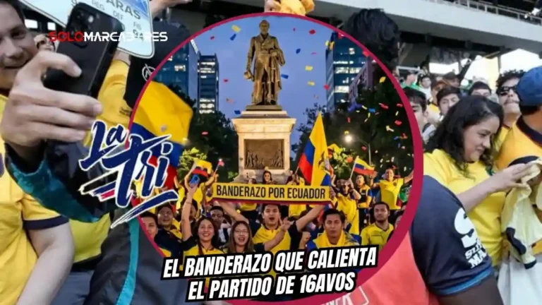 Conoce cuándo y dónde será el banderazo de la Selección de Ecuador en México para apoyar a La Tri antes del partido de 16avos de final del Mundial.