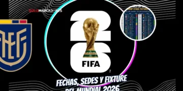El calendario definitivo del Mundial 2026: fechas, sedes y fixture del torneo más grande de la historia 5 Consulta el calendario completo del Mundial 2026 con los 104 partidos, fechas, sedes y horarios para Ecuador. El fixture total de la Copa del Mundo.