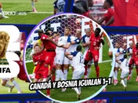 El anfitrión muerde el polvo de la frustración: Canadá no pasa del empate ante Bosnia en su debut mundialista 5 Canadá empata con Bosnia 1-1 en Toronto tras un debut amargo como anfitrión. La falta de contundencia obligó a Cyle Larin a vestirse de héroe.