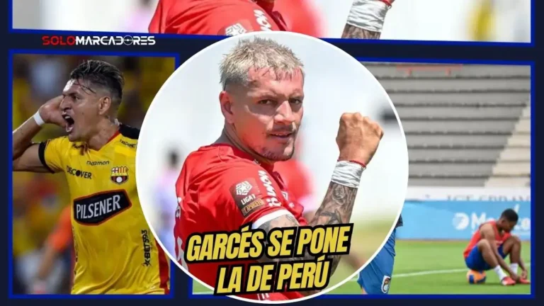 El delantero ecuatoriano Carlos Garcés confirmó que inició los trámites de nacionalización para jugar con la selección de Perú.
