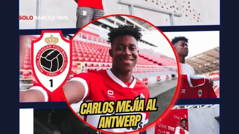 Carlos Mejía es nuevo jugador del Royal Antwerp. El delantero ecuatoriano de 18 años llega desde Croacia por 2.3 millones de dólares y firma por 4 años.
