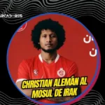 El exótico destino de Christian Alemán tras su polémico paso por Bolívar 3 Christian Alemán definió su futuro técnico. Tras salir de Bolívar y sonar para Emelec, el volante ecuatoriano firmó por una temporada con el Mosul de Irak.