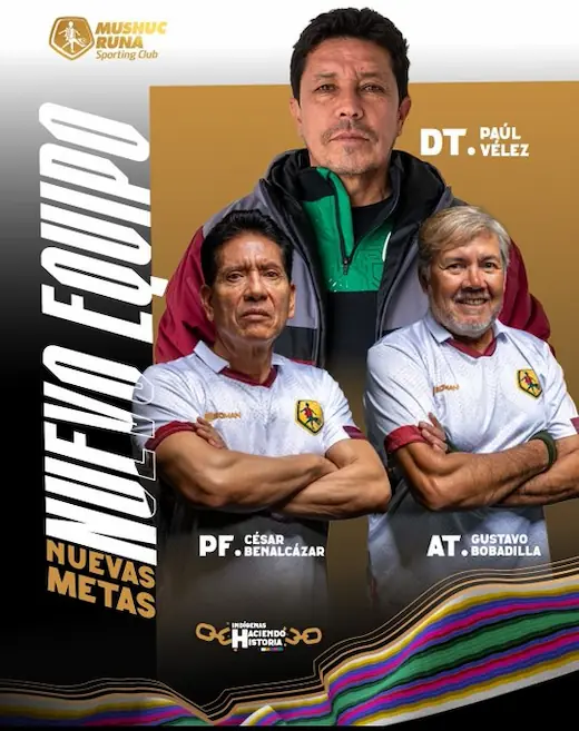 ¡Chango pisa el acelerador! El Ponchito ficha a Ronny Biojó para frenar la crisis defensiva 24 Mushuc Runa contrató al defensor Ronny Biojó y reestructuró el cuerpo técnico de Paúl Vélez para la segunda etapa de la LigaPro 2026.