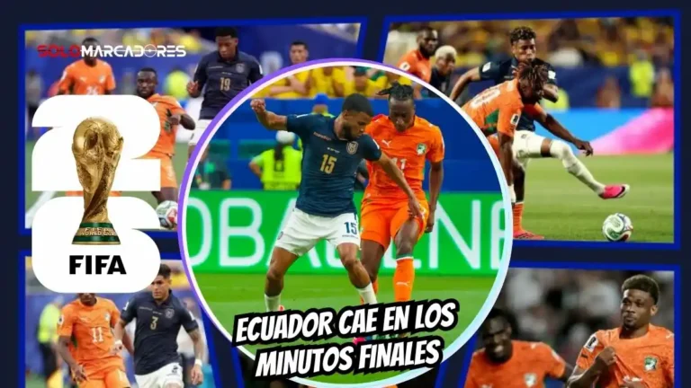 Ecuador no sostuvo el ritmo físico y cayó sobre el final ante Costa de Marfil en su debut en el Mundial. Analizamos los errores tácticos de La Tri.