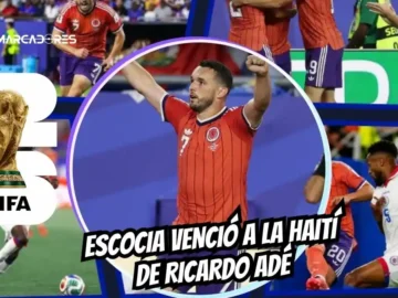 El defensor de Liga de Quito, Ricardo Adé, fue titular con Haití en la derrota 1-0 ante Escocia por la primera fecha del Grupo C del Mundial 2026.