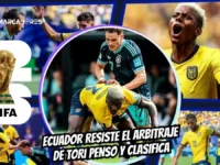 Ecuador le ganó por primera vez a Alemania y clasificó a los 16avos. de final 5 Ecuador remontó 2-1 a Alemania con goles de Angulo y Plata en el MetLife Stadium y aseguró su histórica clasificación a 16avos del Mundial 2026.