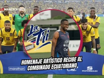 La Selección de Ecuador viaja a Kansas City para enfrentar a Curazao en el Mundial 2026, recibida por un imponente mural de Willian Pacho.