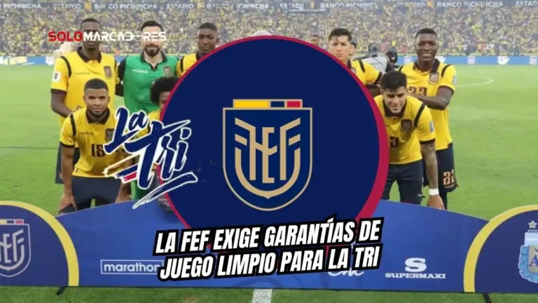 La FEF emite un enérgico comunicado tras el ruidazo de hinchas locales en el hotel de La Tri. Ecuador siempre responderá en la cancha este martes.