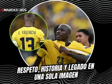 El emotivo video donde Enner Valencia cede la capitanía a Moisés Caicedo antes del triunfo de Ecuador ante Alemania en la Copa Mundial.