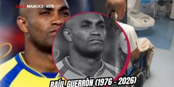El fútbol ecuatoriano llora a un histórico: adiós a Raúl Guerrón, lateral mundialista de La Tri 8 Este lunes 1 de junio falleció Raúl Guerrón a los 49 años. El ex lateral de la Selección de Ecuador batallaba contra una grave enfermedad.