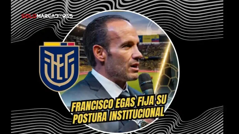 Francisco Egas envió un mensaje de unidad previo al Ecuador vs Alemania y confirmó que el proceso de Sebastián Beccacece se evaluará post Mundial.