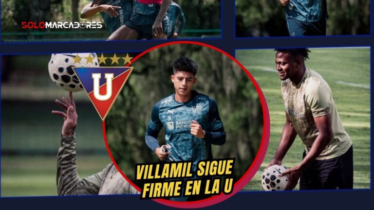 Gabriel Villamil regresó a los entrenamientos de Liga de Quito tras la fecha FIFA. La dirigencia ratificó al boliviano para el plantel de Tiago Nunes.