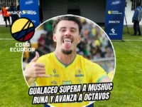 El Súper Guala elimina a Mushuc Runa en la Copa Ecuador 5 Gualaceo dio el batacazo en la Copa Ecuador tras vencer 1-0 a Mushuc Runa con gol de Nicolás Rojas. El Súper Guala ya está clasificado a octavos.