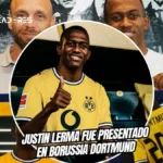 Justin Lerma es presentado oficialmente en el Borussia Dortmund tras dejar IDV 3 Justin Lerma es presentado oficialmente por el Borussia Dortmund. El ex Independiente del Valle firmó contrato hasta 2031 y habló en Alemania.