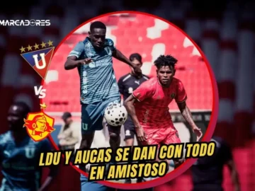 Liga de Quito y Aucas igualaron 2-2 en el Rodrigo Paz Delgado. Rodney Redes y Gabriel Villamil marcaron para los Albos antes del reinicio de la LigaPro.