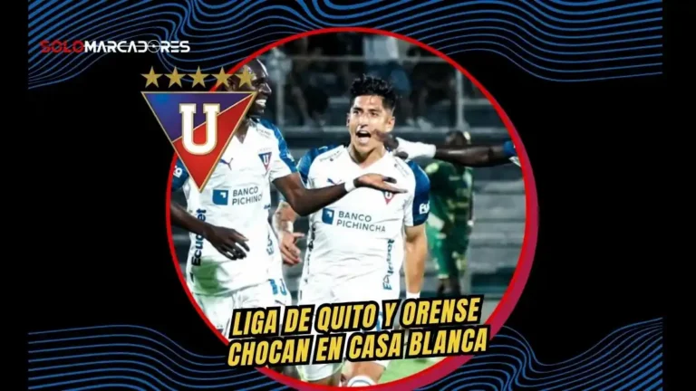 LigaPro definió el día y horario oficial para el partido pendiente de la fecha 16 entre Liga de Quito y Orense en el Estadio Rodrigo Paz Delgado.
