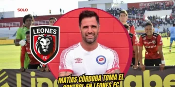 Matías Córdoba asume el mando de Leones FC tras la salida de Édison Méndez 3 Matías Córdoba asume la dirección técnica de Leones FC tras la salida de Édison Méndez. Conoce los detalles de su nuevo cuerpo técnico aquí.